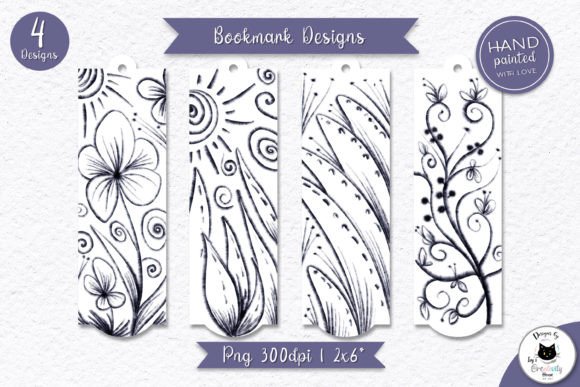 Botanical Printable Bookmark Templates: Elevate Your Paper Crafts