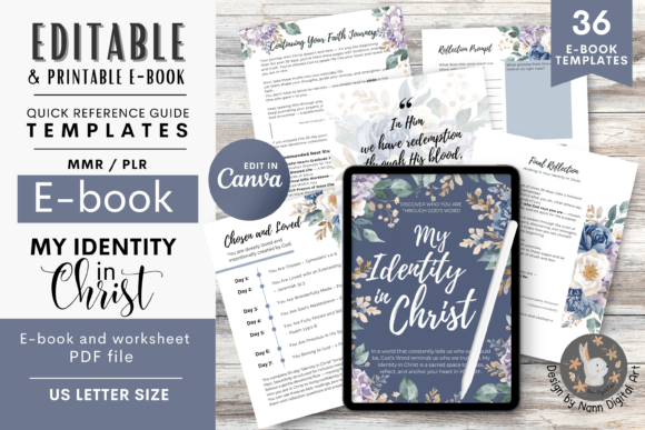 Designing Deeper Faith: A Bible Study Ebook Workbook Template