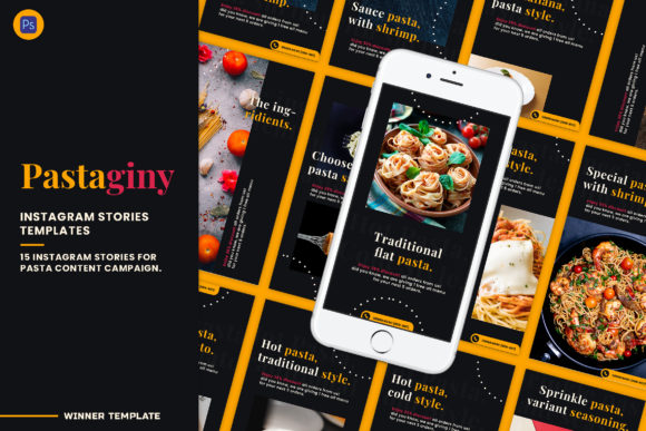 Elevate Your Pasta Restaurant's Instagram with Pastaginy Stories Templates