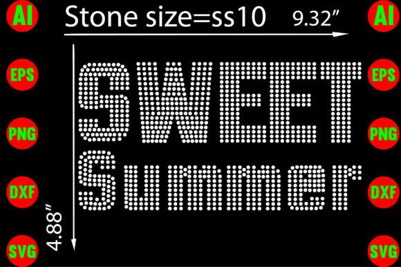 Sweet Summer Rhinestone Templates: A Designer's Guide