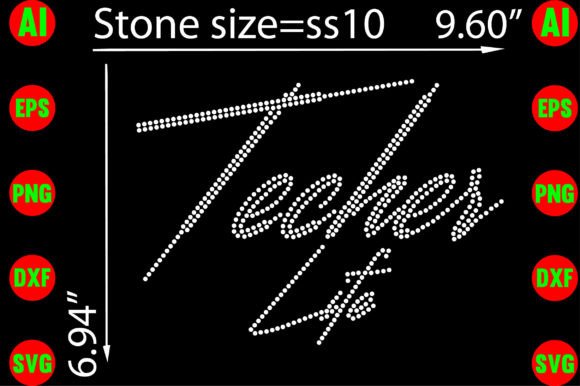 Techer Life Rhinestone Templates: Sparkle for Your Craft Projects