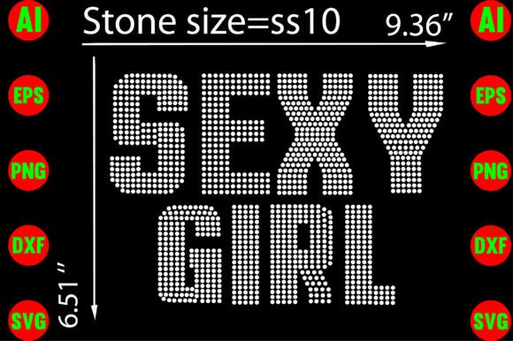 Unleashing Bold Style: The Allure of Sexy Girl Rhinestone Templates